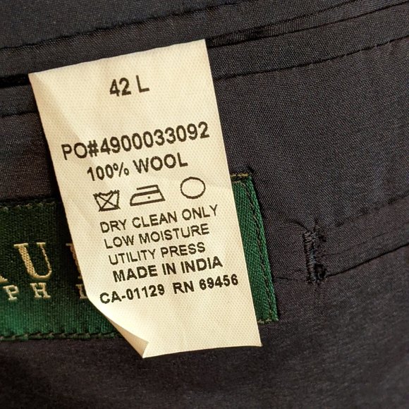 Lauren Ralph Lauren Navy Blue Blazer - Picture 9 of 10